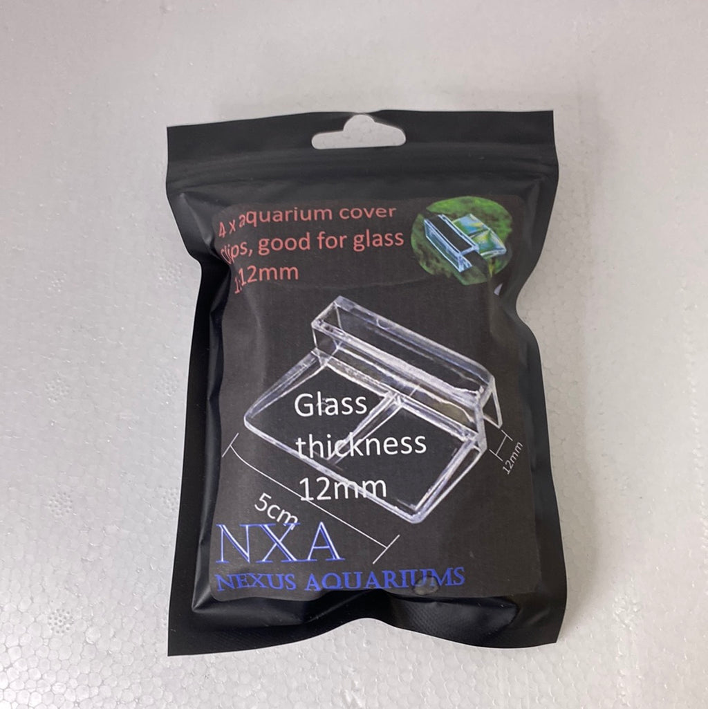 Plastic Glass top holder 12m 4pc Aquariums West