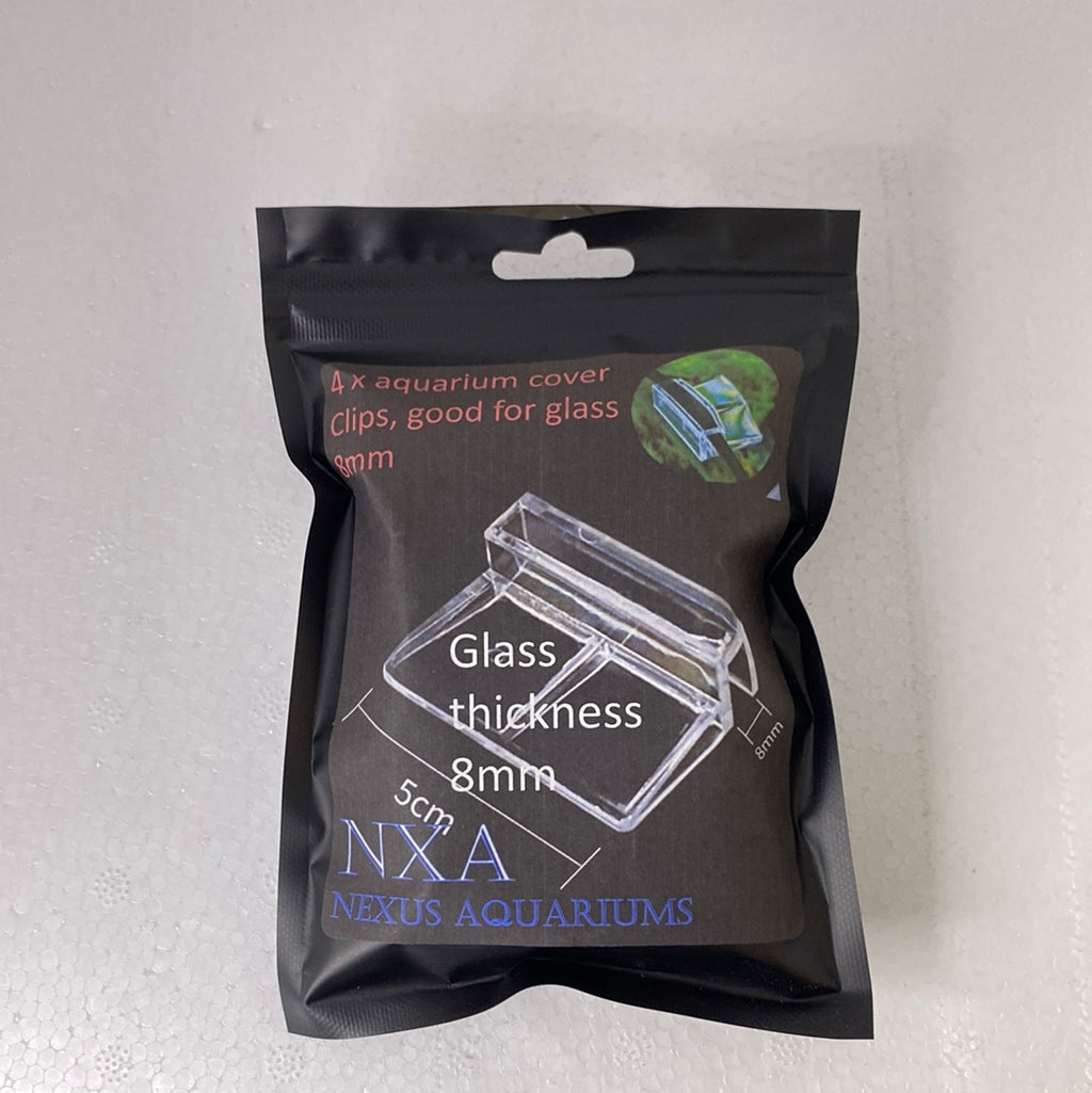 Plastic Glass top holder 8m 4pc Aquariums West