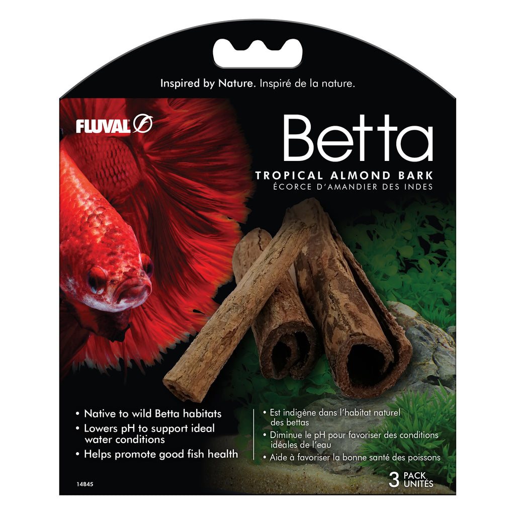 Fluval Betta Tropical Almond Bark, 3-Pack – Aquariums West