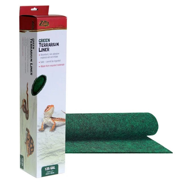 Zilla Terrarium Liner Green 18x72 inch Aquariums West