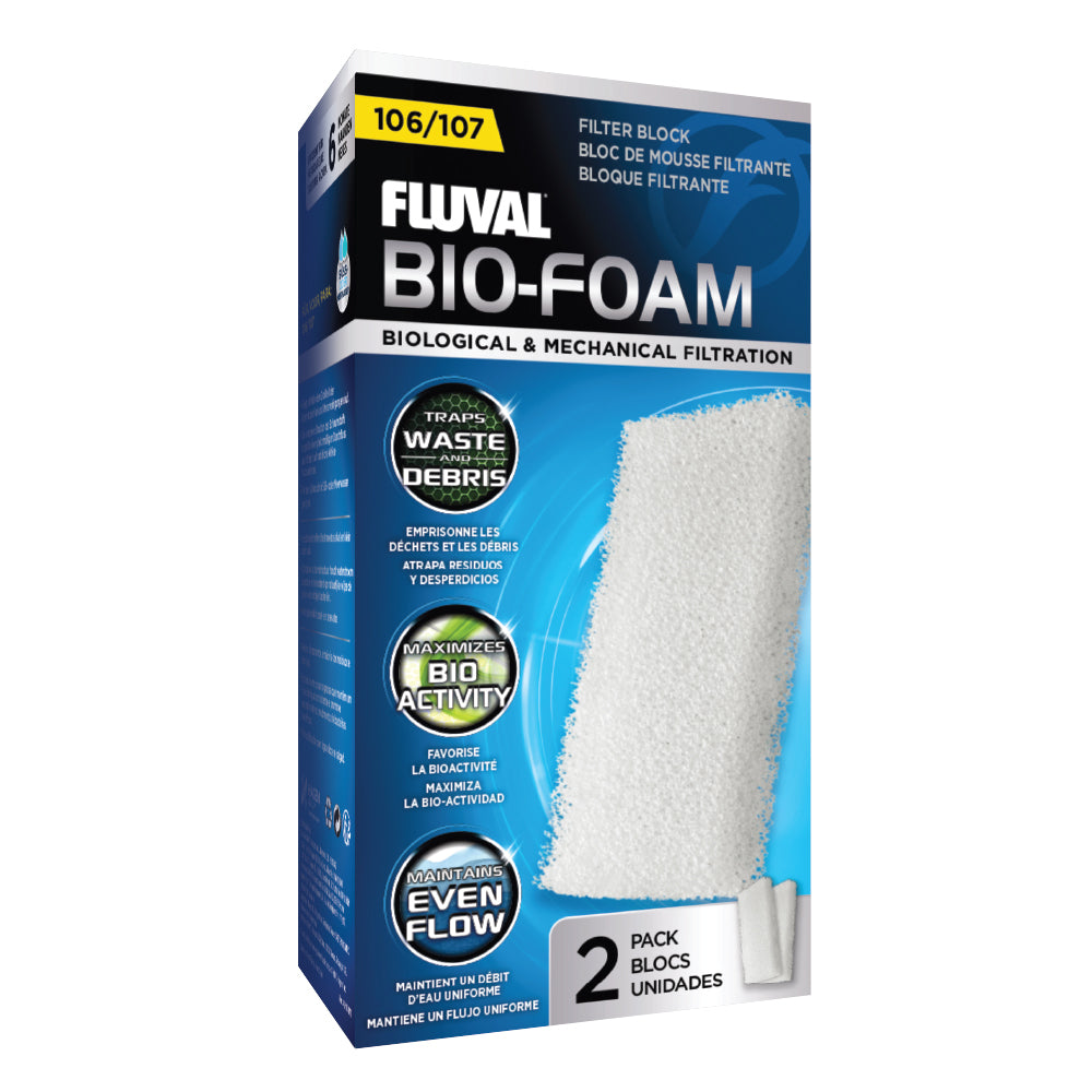 Fluval foam hot sale