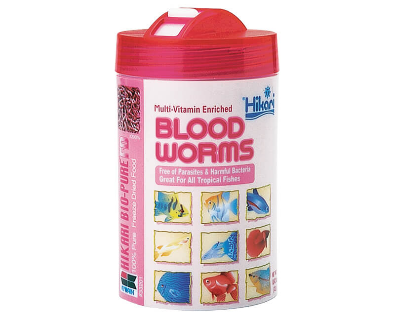 Hikari Bio-Pure FD BLOOD WORMS 12g/.42oz – Aquariums West