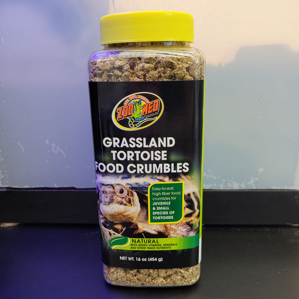 ZM Grassland Tortoise Food Crumbles 16oz