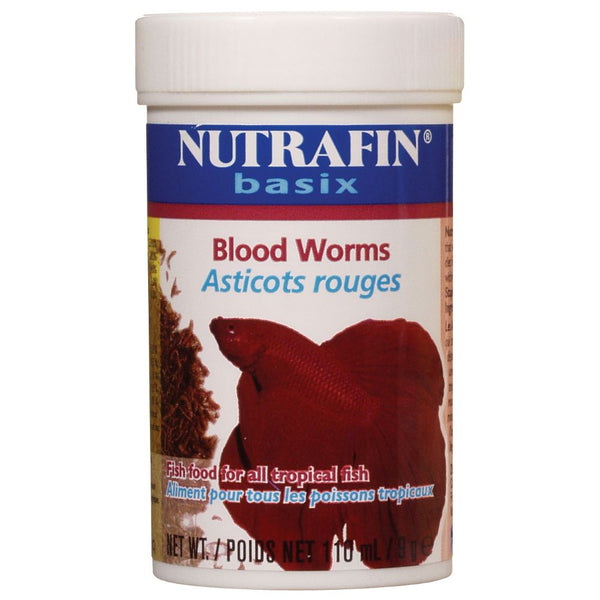 Nutrafin Basix Freeze D. Blood Worm, 9g (0.3oz)