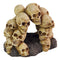 AquaFit Polyresin Skull Arch 5.25x4x4"