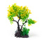 AquaFit Yellow Juniper Bonsai Plastic Plant 7"