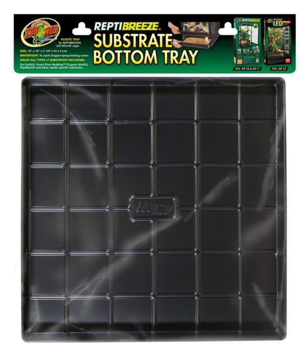 Zoo Med Substrate Nano Bottom Tray 16x16x2" for NT10/11/15
