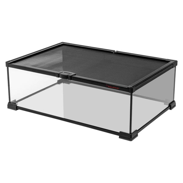 Aquatop 5.7-Gal Rectangular Terrarium with Mesh Top 17.72 x 11.81 x 6.30"