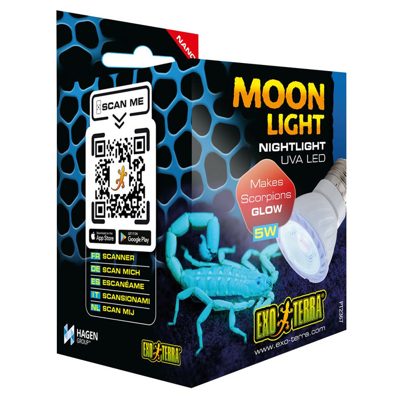 Exo Terra Moonlight UVA LED Bulb - Nano - 5W