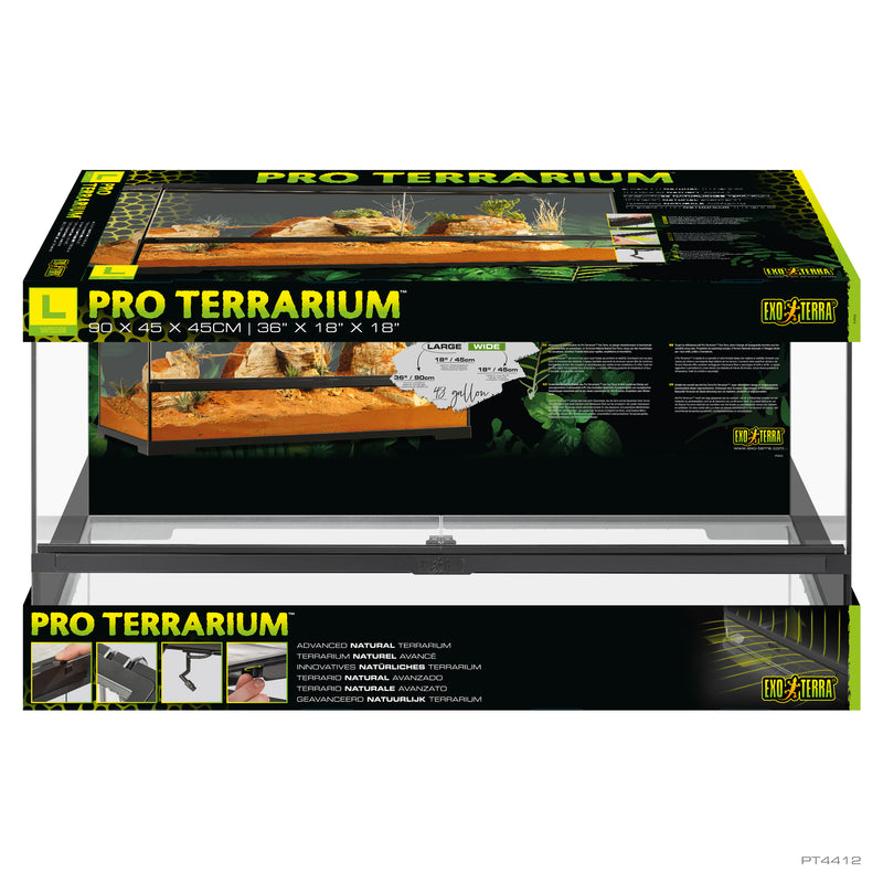 Exo-Terra Pro Terrarium Large Wide 90x45x45cm