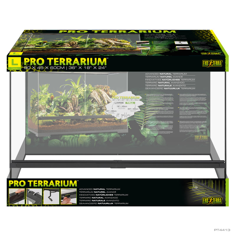 Exo-Terra Pro Terrarium Medium Large 90x45x60cm