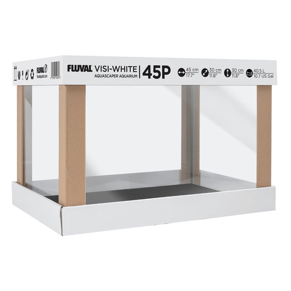 Fluval Visi-White 45P Aquarium Tank 10.7G/40.5L