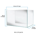 Fluval Visi-White 45P Aquarium Tank 10.7G/40.5L