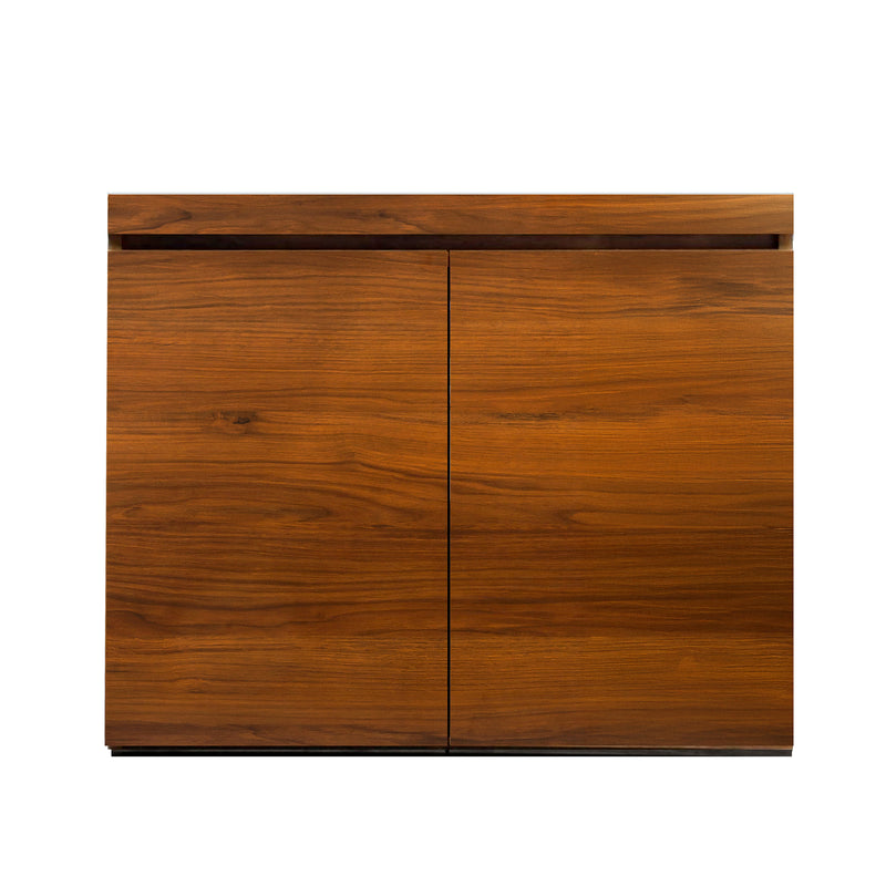 Fluval Visi-White 90P Aquarium Cabinet 53.6G /202.5L Walnut