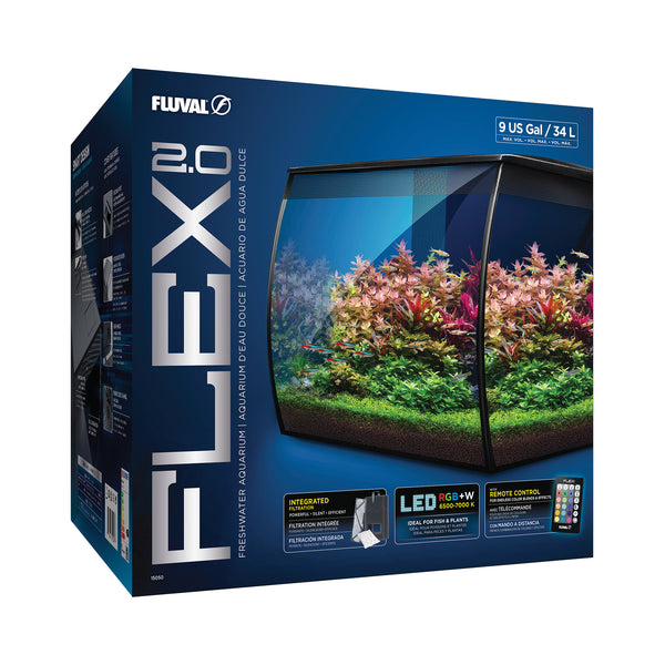 Fluval Flex 2.0 9G/34L NEW!