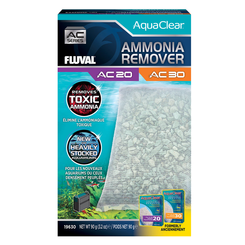 Fluval AquaClear 20/30 Ammonia Remover Insert - 1 pack - 90 g (3.2 oz)