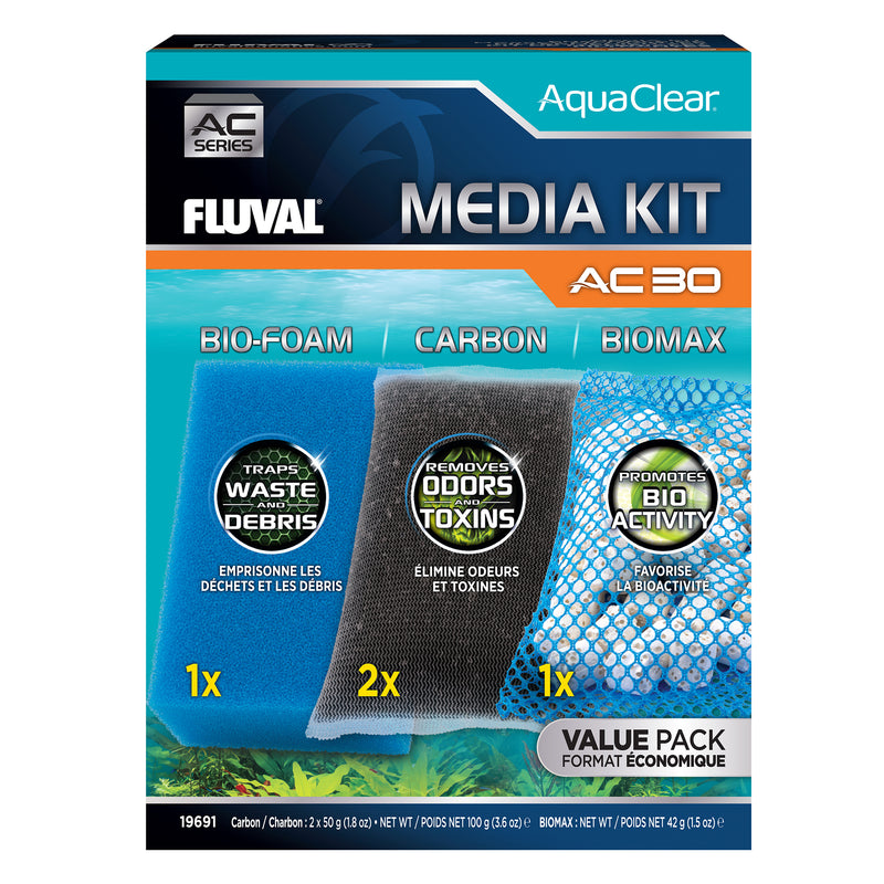 Fluval AquaClear 30 Filter Media Maintenance Kit