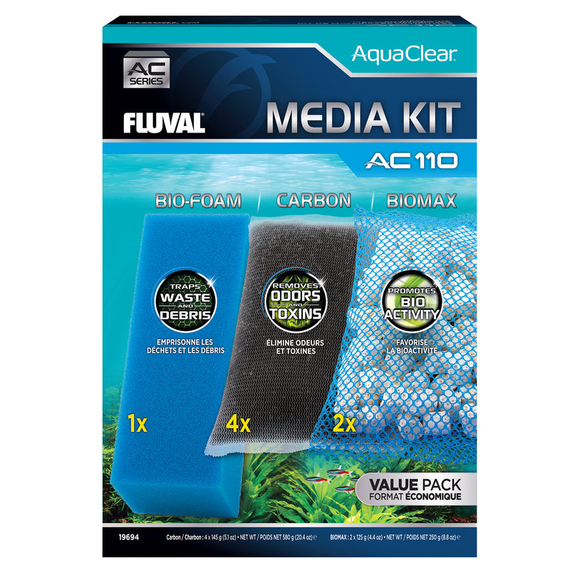 Fluval AquaClear 110 Filter Media Maintenance Kit