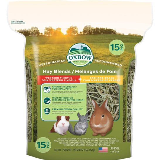 Oxbow Hay Blends Timothy/Orchard 15oz