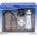 Penn Plax Deco Replicas Nautical 4 Piece Aquarium Decorating Kit