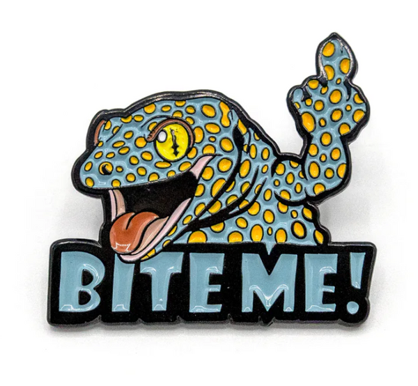 Pangea "Bite Me" Tokay Gecko Pin