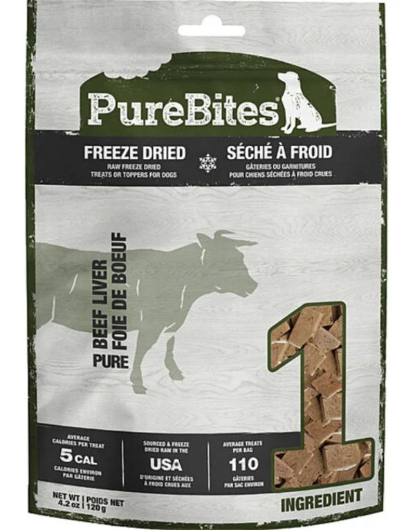 Pure Bites Dog Treat Beef Liver
