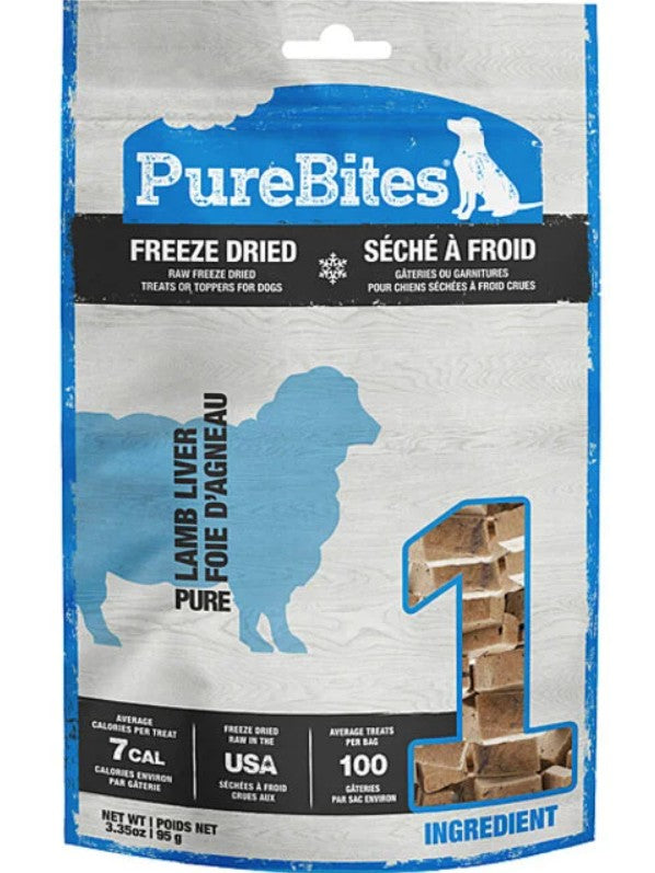 Pure Bites Dog Treat Lamb 95g