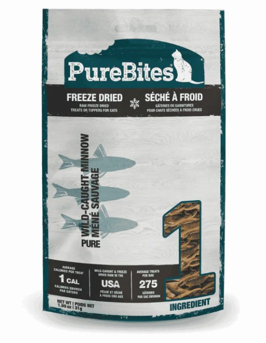 Pure Bites Cat Treats Minnow 66g