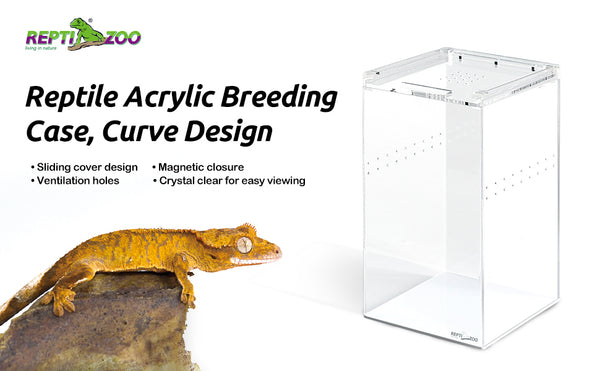 ReptiZoo Acrylic Enclosure 5.5"x5.5"x9.5" 2.5mm