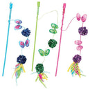 Spot Butterfly & Mylar Wand Assorted | Cat