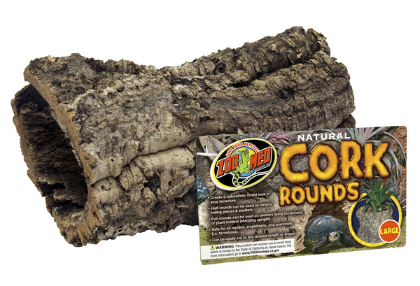 Zoo Med Natural Cork Rounds Large