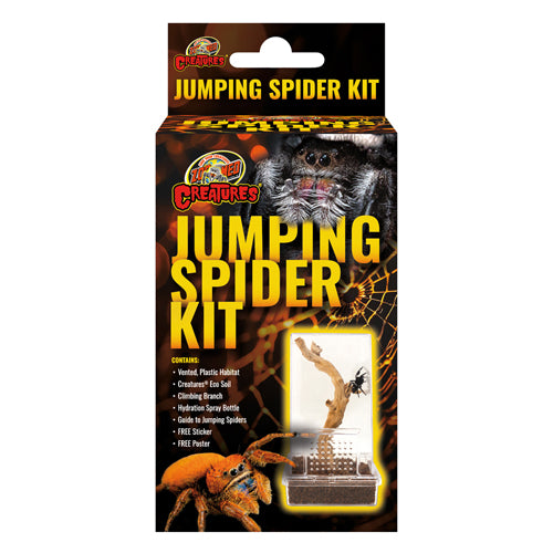 Zoo Med Creatures Jumping Spider Kit 3"x 3"x 6"