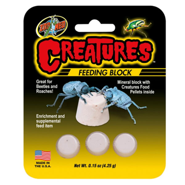 Zoo Med Creatures Isopod Banquet Block 0.29 ounce (8.2 gram)