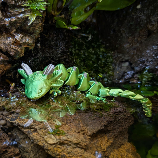 3D Printed - Axolotl (20cm)