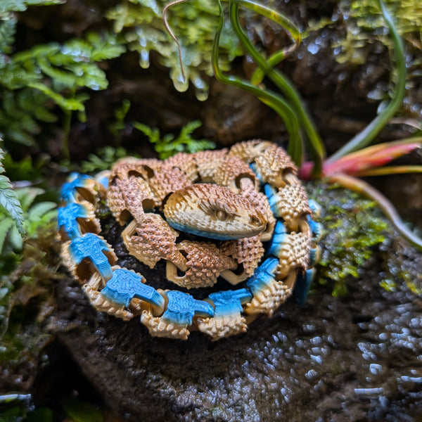 3D Printed - Snake Multi-Colour (60cm)