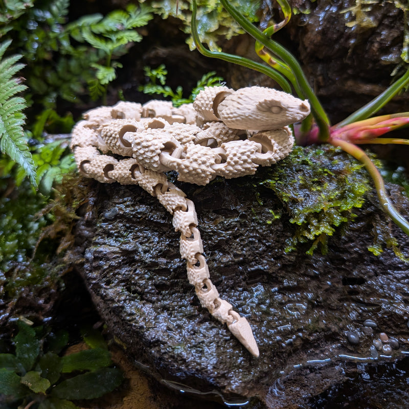 3D Printed - Snake Brown (60cm)