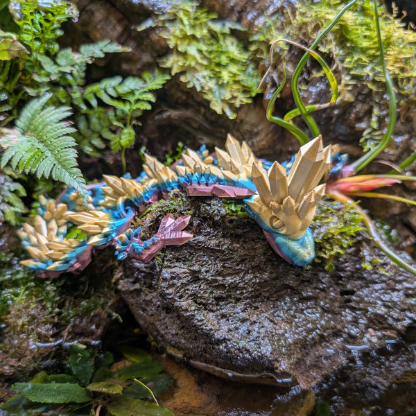 3D Printed - Dragon Crystal (45cm)