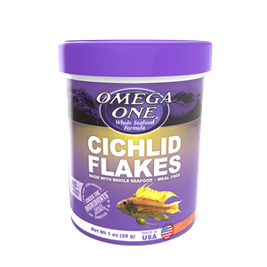 Omega One® Cichlid Flakes 28g/1oz