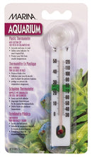 Marina Liquid Crystal Plastic Thermometer (Centigrade & Fahrenheit)