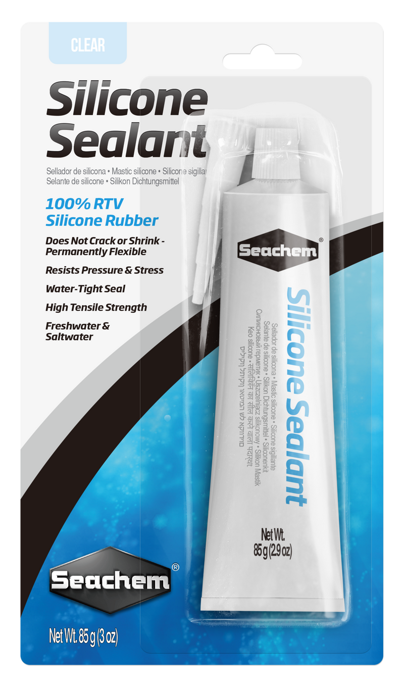 Seachem Silicone Sealant Clear 85g/3oz.