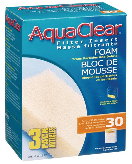 AquaClear 30 Foam 3 Pack