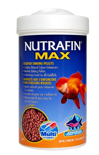 Nutrafin Max Goldfish Sinking Pellets (Medium Pellets)