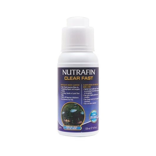 Nutrafin Clear Fast Particulate Water Clarifier 120ml/4floz
