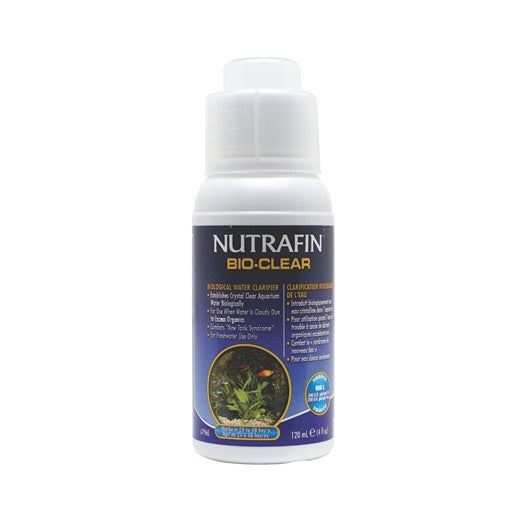 Nutrafin Bio-Clear Biological Water Clarifier 120ml/4floz