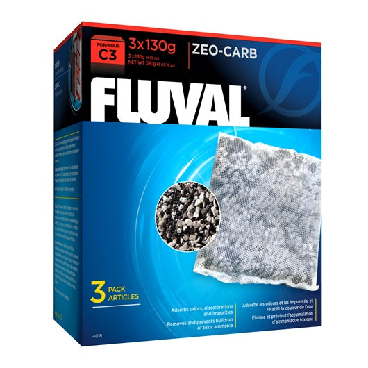 Fluval C3 Zeo-Carb 3pk