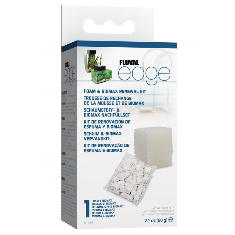 Fluval Edge Foam & BioMax Renewal Kit