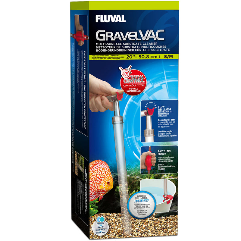 Fluval GravelVAC Multi-Substrate Cleaner (S/M) up to 50.8cm/ 20
