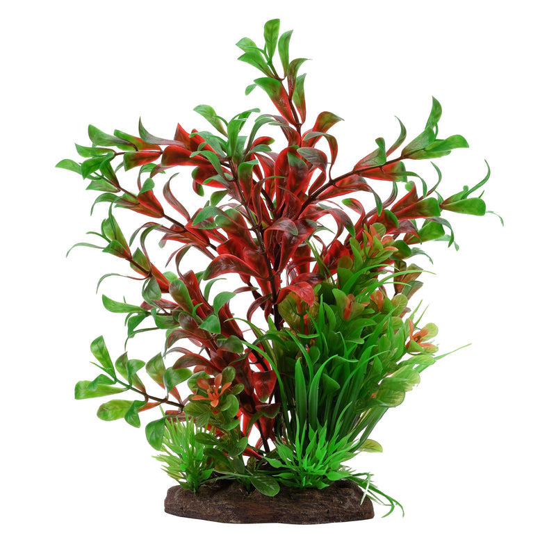 Fluval Aqualife Plant Scapes Red Ludwigia/Dwarf Sagittarius Plant Mix 8"/20 cm