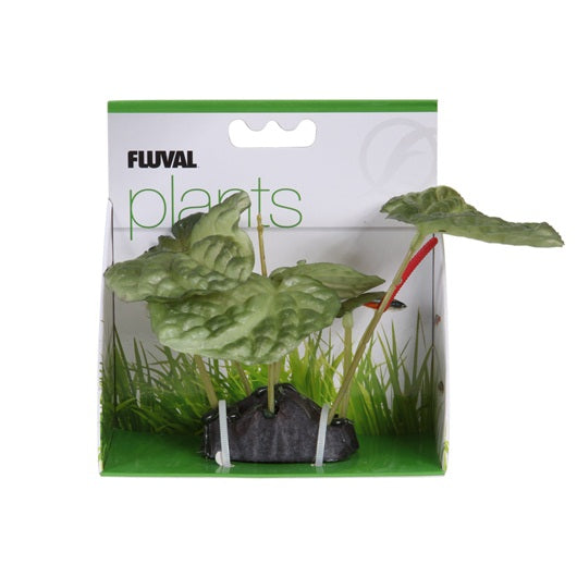 Fluval Decorative Plant - Red Lotus - Small 4"/10 cm with base