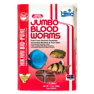 Hikari Frozen Blood Worms Jumbo
